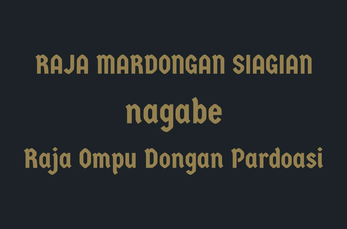 Raja Ompu Dongan Pardosi