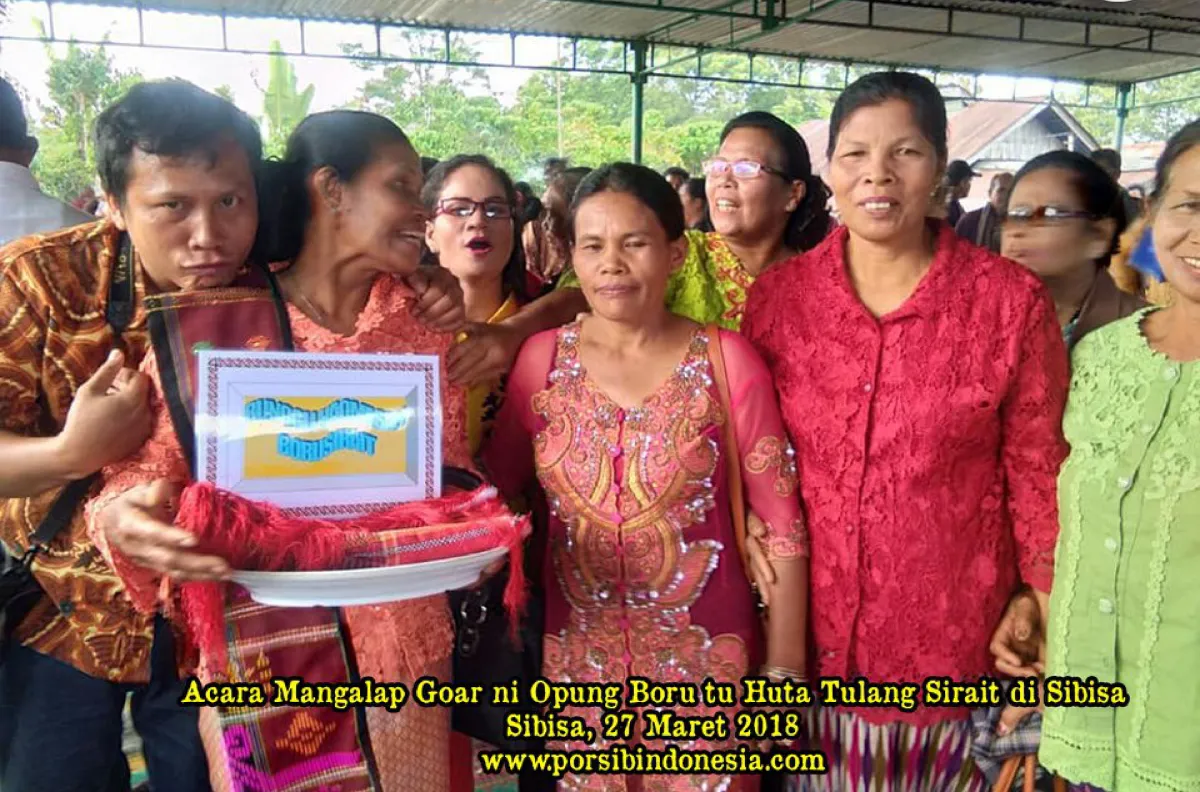 Ritual Mangalap Goar Op Boru Sirait, Istri Raja Sibarani