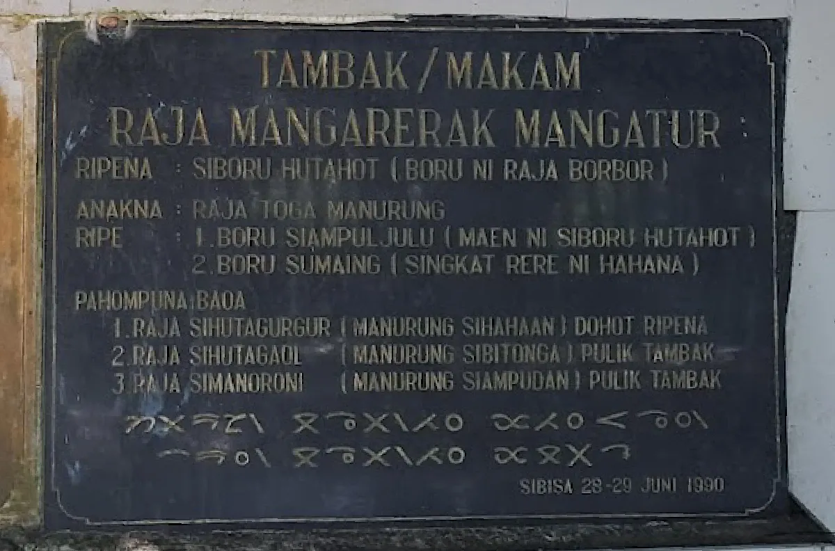 Tambak Raja Mangarerak Mangatur