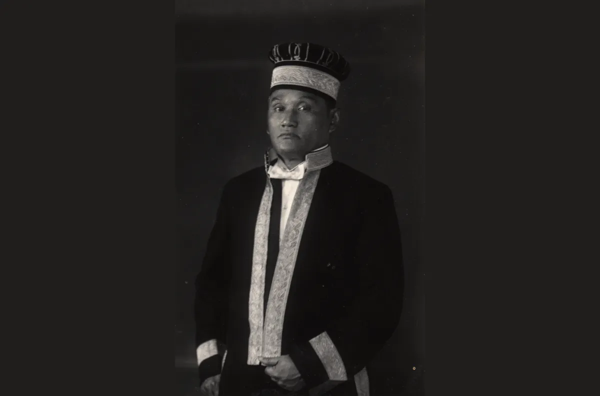 Potret Raja Siantar, Tuan Sawadim Damanik, pada sekitar tahun 1935