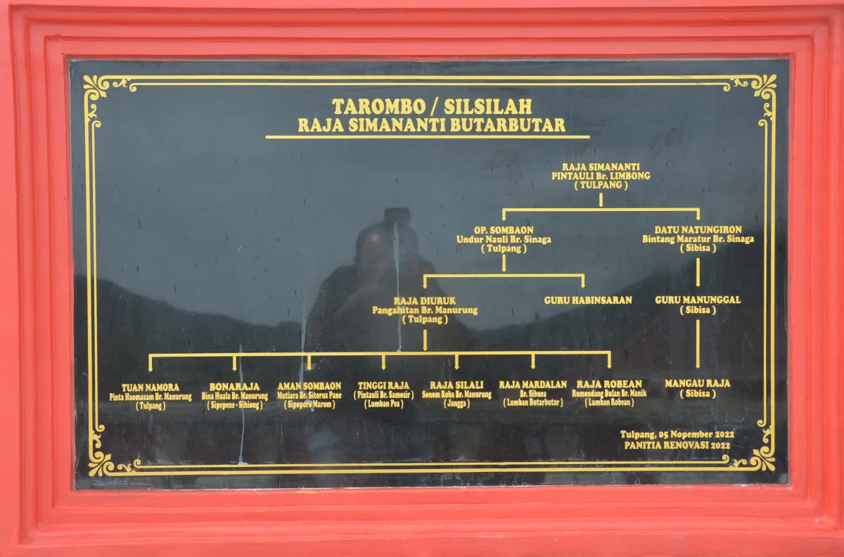 Tarombo Raja Simananti Butar butar